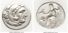 MACEDONIAN KINGDOM. Alexander III the Great (336-323 BC). AR drachm (18mm, 4.20 gm, 12h). VF. Posthumous issue of Lampsacus, ca. 310-301 BC. Head of H...