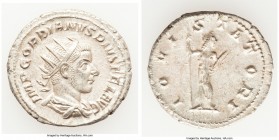 Gordian III (AD 238-244). AR antoninianus (23mm, 4.18 gm, 6h). Choice XF. Rome. IMP GORDIANVS PIVS FEL AVG, radiate, draped and cuirassed bust of Gord...