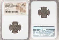 Constantine I the Great (AD 307-337). AE3 or BI nummus (19mm, 2.36 gm, 6h). NGC MS 5/5 - 4/5. Siscia, 1st officina, ca. AD 330-333. CONSTANTI-NVS MAX ...