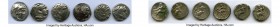 ANCIENT LOTS. Greek. Macedonian Kingdom. Ca. 336-317 BC. Lot of six (6) AR drachms. About VF-VF. Includes: (6) Alexander III the Great (336-323 BC), Z...