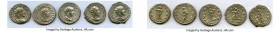 ANCIENT LOTS. Roman Imperial. AD 3rd century. Lot of five (5) AR antoniniani. Choice VF- Choice XF. Includes: Various emperors and types of antoninian...