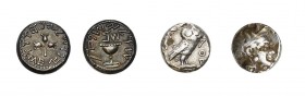* Aussergewöhnliche Sammlung von ca. 200 antiken Münzen in 2 Schaukästen aus dem Restaurant Hirschen in Muothotal. Die Sammlung beginnt im 5. Jahrhund...