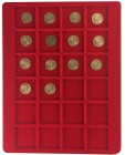 14 x 20 Francs Goldmünzen Belgien Leopold II., verschiedene Prägejahre.Zusammen ca. 81,2 g. f.