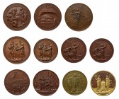 * 11 Schweizer Medaillen des 18. bis 20. Jahrhunderts. Dabei u.a. Hans Waldmann 1889, mehrere Medaillen zur 600 Jahrfeier der Schweizer Eidgenossensch...