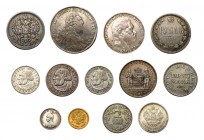 * Eine bunte Sammlung Deutschland, Österreich und Russland. Dabei u.a. österreichische Gedenkmünzen und Kleinmünzensätze vom Schilling bis zum Euro mi...