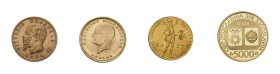 31 Goldmünzen alle Welt. Dabei u.a. Handelsdukat 1927 Niederlande, 50Pesos 1947 Mexiko, 20 Lire 1874 Italien oder 1 Unze Maple Leaf Kanada.Zusammen ca...