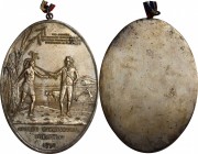 Indian Peace Medals
Pair of 1902 Buffalo and Erie County Historical Society Facsimiles of the famous Red Jacket Peace medal presented by the administ...