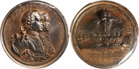 Early American and Betts Medals
"1763" (1762) Capture of the Morro Castle in Havana, Cuba Medal. Betts-443, Eimer-704. Bronze. Unc Details--Cleaned (...