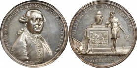 Early American and Betts Medals
1781 Capture of St. Eustatia, Death of Admiral Crul Medal. Betts-581, Van Loon Supp., 556. Silver. MS-62 PL (NGC).
4...