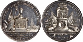 Early American and Betts Medals
1781 Wolter Jan Gerrit Bentinck Memorial / Battle of Doggersbank Medal. Betts-587, Van Loon Supp., 565. Silver. MS-64...