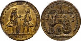 Admiral Vernon Medals
1741 Admiral Vernon Cartagena Medal. Adams-Chao CAvo 2-B, M-G 227. Rarity-5. Bath Metal. MS-62 (PCGS).
37.3 mm. A really lovel...