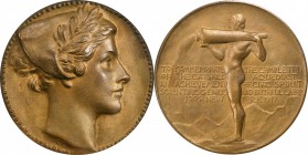 Art Medals - ANS Medals
1917 Catskill Aqueduct Medal. By Daniel Chester French and Augustus Lukeman. Cast Bronze. Miller-35, Baxter-245, Marqusee-177...