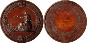 Agricultural, Scientific, and Professional Medals
"1876" (1877-1878) Centennial Award Medal. By Henry Mitchell. Julian AM-11. Bronze. Awarded to J. G...