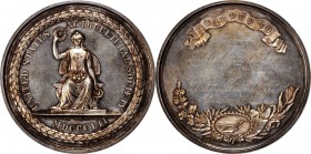 Agricultural, Scientific, and Professional Medals
1860 United States Agricultural Society Award Medal. By Francis N. Mitchell. Julian AM-78, Harkness...