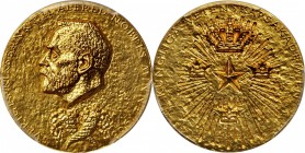Agricultural, Scientific, and Professional Medals
(1975) A10 Nominating Committee For the Nobel Prize in Economics Medal. Gold. 26 mm. 20.2 grams. Sp...