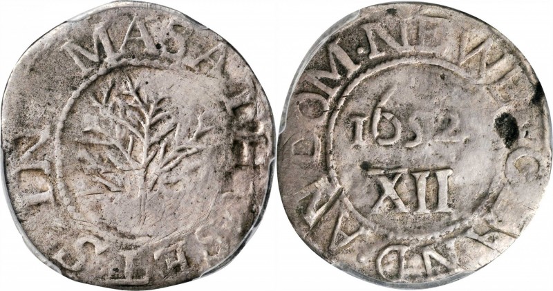 Oak Tree Shilling
1652 Oak Tree Shilling. Noe-1, Salmon 1-A, W-430. Rarity-3. I...