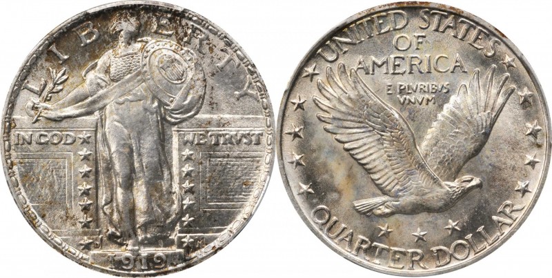 Standing Liberty Quarter
1919-D Standing Liberty Quarter. MS-65 (PCGS).
A radi...