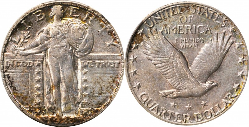 Standing Liberty Quarter
1923-S Standing Liberty Quarter. MS-62 (PCGS).
An aut...