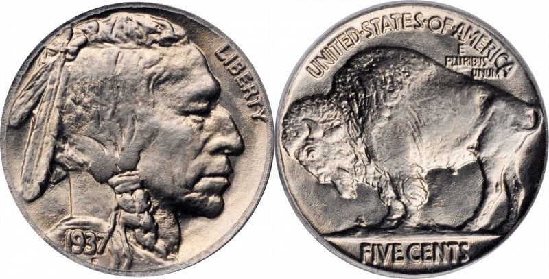 Buffalo Nickel
1937 Buffalo Nickel. PDS Set. (PCGS).
Included are: 1937 MS-67;...