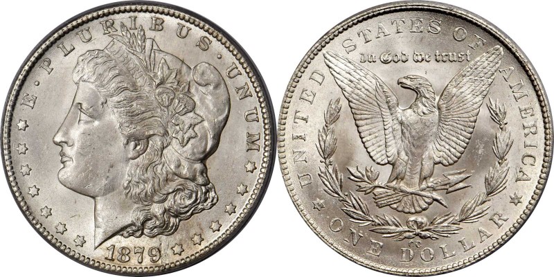 Morgan Silver Dollar
1879-CC Morgan Silver Dollar. VAM-3. Top 100 Variety. Capp...