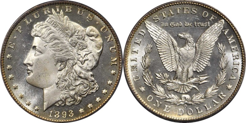 Morgan Silver Dollar
1893-O Morgan Silver Dollar. MS-65 DMPL (PCGS). CAC.
Desc...