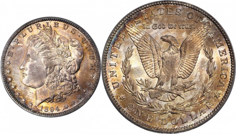 Morgan Silver Dollar
1894-S Morgan Silver Dollar. MS-67 (PCGS). OGH.
Offered i...