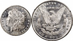 Morgan Silver Dollar
1879-CC GSA Morgan Silver Dollar. Clear CC. MS-62 (NGC). CAC.
A brilliant and lustrous example with a sharply executed strike. ...