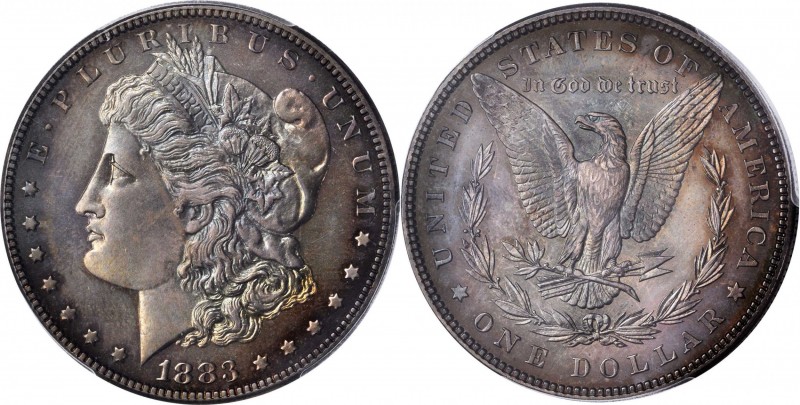 Morgan Silver Dollar
1883 Morgan Silver Dollar. Proof-66 (PCGS). CAC.
This bre...