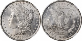 Morgan Silver Dollar
1883 Morgan Silver Dollar. MS-67+ (NGC).
Intense mint frost blankets both sides of this bright, brilliant and beautiful Superb ...