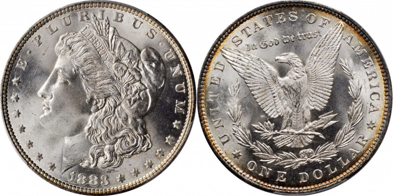 Morgan Silver Dollar
1883 Morgan Silver Dollar. MS-67 (PCGS).
This fully struc...