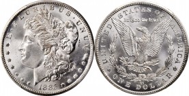 Morgan Silver Dollar
1885-CC Morgan Silver Dollar. MS-67 (PCGS).
Free of both toning and grade-limiting abrasions, this expertly preserved example a...