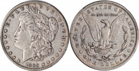 Morgan Silver Dollar
1889-CC Morgan Silver Dollar. VF-30 (PCGS).
Light pearl gray patina blankets both sides of this attractive mid-grade example of...