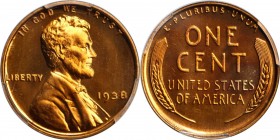 Lincoln Cent
1938 Lincoln Cent. Proof-67 RD Cameo (PCGS). CAC.
This awe-inspiring Superb Gem possesses an uncommon degree of field to device contras...