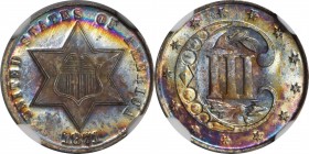 Silver Three-Cent Piece
1871 Silver Three-Cent Piece. MS-68 (NGC).
This 1871 silver three-cent piece is a Condition Census survivor of a low mintage...