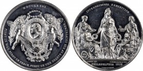 Washingtoniana
1876 Danish Medal. MDCCLXXVI Obverse. Musante GW-932, Baker-426B. White Metal. MS-62 DPL (NGC).
53 mm.
Estimate: $200