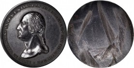 Washingtoniana
Undated (1860s) George Washington Portrait Medal. Musante-Unlisted, Baker-Unlisted. Bakelite-like Composition. Extremely Fine.
52 mm....