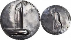Art Medals - Medallic Art Company
1933 Century of Progress, 25th Anniversary of General Motors Medal. By Norman Bel Geddes, Struck by Medallic Art Co...