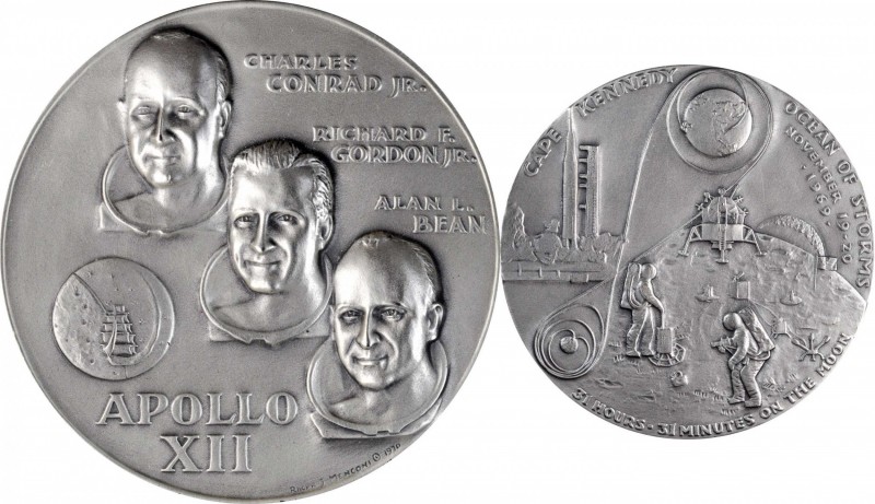 Art Medals - Medallic Art Company
Lot of (3) Three Large 1969 Medallic Art Co. ...