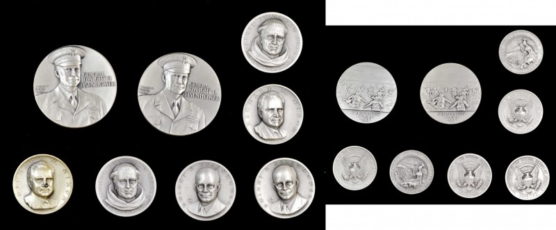Art Medals - Medallic Art Company
Lot of (8) Medallic Art Co. Medals. Silver. M...