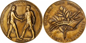 Art Medals - Society of Medalists
1953 Brethren Dwelling in Unity Medal. By Peter Dalton. Alexander-SOM 48.1. Bronze. About Uncirculated.
73 mm. Hou...