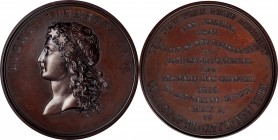 Commemorative Medals
1866 City College of New York Medal. By William H. Key. Julian CM-14. Bronze. Mint State.
59.8 mm.
Estimate: $200