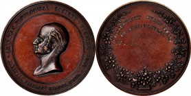 Agricultural, Scientific, and Professional Medals
"1848" American Pomological Society Award Medal. By H. Mitchel. Julian AM-6, Harkness Nat-90. Bronz...
