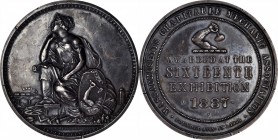 Agricultural, Scientific, and Professional Medals
1887 Massachusetts Charitable Mechanic Association Award Medal. By Francis N. Mitchell. Julian AM-4...