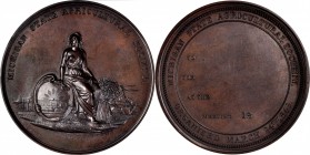 Agricultural, Scientific, and Professional Medals
18XX Michigan State Agricultural Society Award Medal. By Charles Cushing Wright. Julian AM-45, Hark...