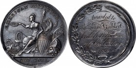 Agricultural, Scientific, and Professional Medals
1840 American Institute, The Lovett Medal. By R. Lovett. Harkness Ny-40. Silver. About Uncirculated...