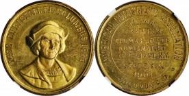 Elder Tokens
1907 Thomas L. Elder ANA Triennial Convention Medal. DeLorey-9, Eglit-64. Brass. MS-66 PL (NGC).
31 mm.
Estimate: $200