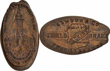 Encased and Elongated Coins
1901 Pan-American Exposition. Lot of (5) Elongated Small Cents. Mint State.
Included are: Martin-Dow N.Y-PAE-1; Martin-D...