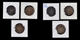 New Jersey Copper
Lot of (3) New Jersey Coppers.
Included are: 1787 Very Good, Scratches; undated Very Good, Corroded; and undated Good.
Estimate: ...