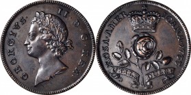Struck Copies of Colonial Coins and Related
"1733" Pattern Rosa Americana Twopence. Electrotype Copy. About Uncirculated.
367.7 grains.
Estimate: $...