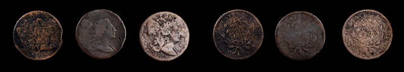 Liberty Cap Cent
Lot of (3) 1794 Liberty Cap Cents. Head of 1794.
Included are...